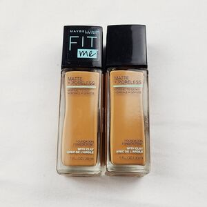 FIRM PRICE 🔥Maybelline Fit Me Matte + Poreless Foundation 335 BUNDLE OF 2